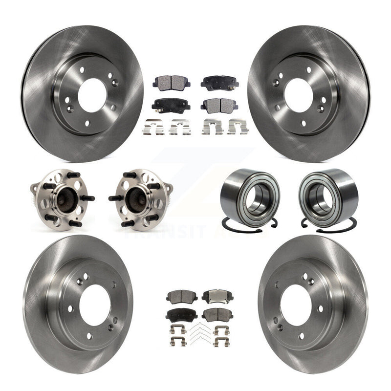 Transit Auto KBB-107203 Wheel Bearing for 2016-2017 Kia Forte Koup, Hyundai Elantra GT - Front and Rear product image