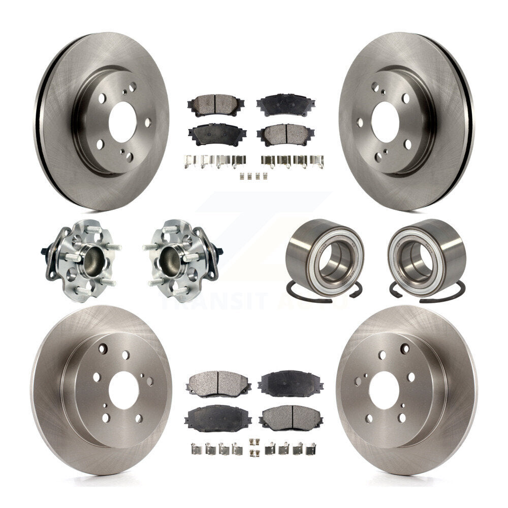 Transit Auto KBB-107227 Wheel Bearing for 2017-2018 Toyota Prius V - Front and Rear product image
