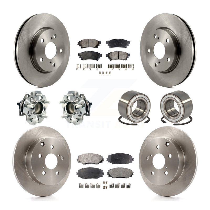 Transit Auto KBB-107227 Wheel Bearing for 2017-2018 Toyota Prius V - Front and Rear product image