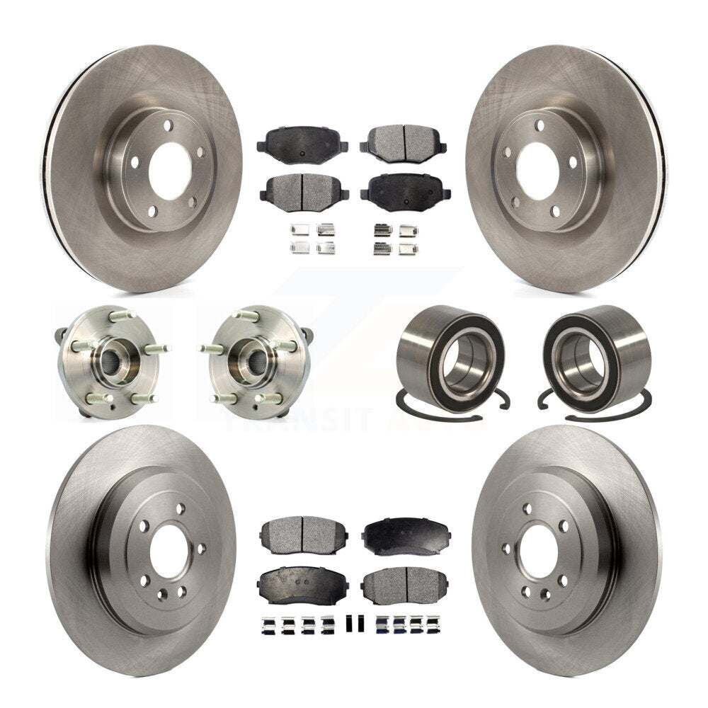 Transit Auto KBB-107247 Wheel Bearing for 2011-2015 Ford Edge, Lincoln MKX - Front and Rear product image