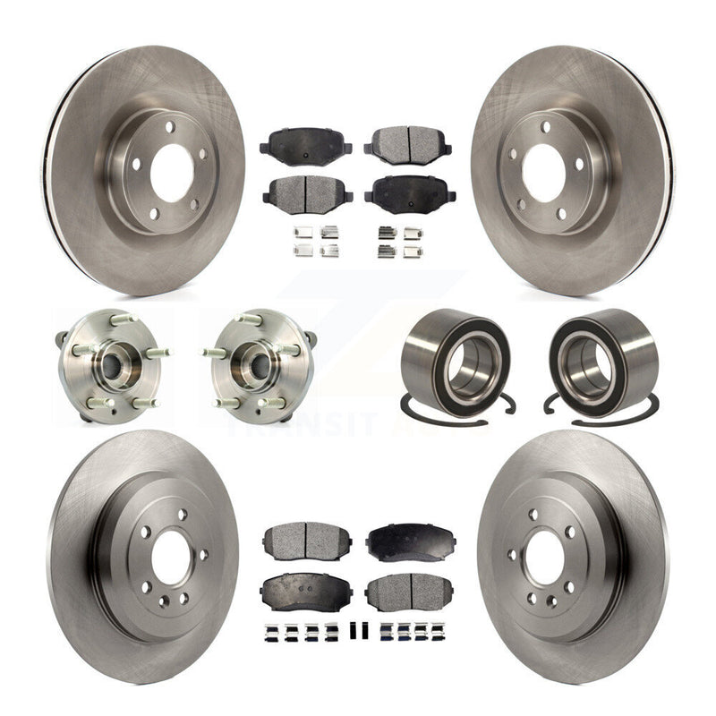 Transit Auto KBB-107247 Wheel Bearing for 2011-2015 Ford Edge, Lincoln MKX - Front and Rear product image