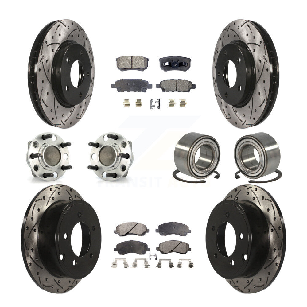 Transit Auto KBB-107332 Wheel Bearing for 2007-2010 Dodge Caliber - Front and Rear product image