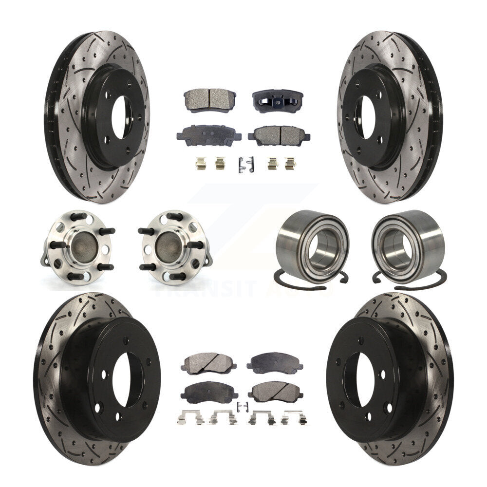 Transit Auto KBB-107334 Wheel Bearing for 2007-2012 Dodge Caliber - Front and Rear product image