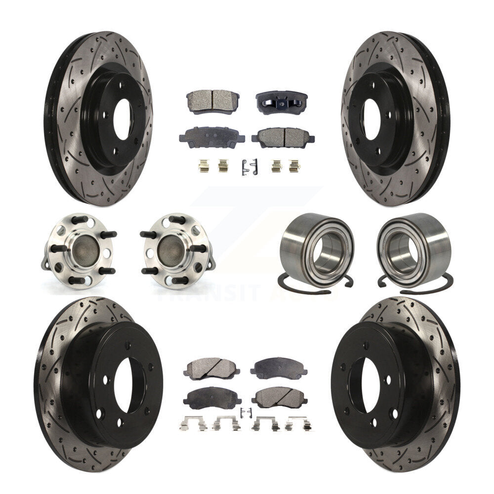 Transit Auto KBB-107335 Wheel Bearing for 2007-2017 Dodge Caliber, Jeep Compass, Jeep Patriot - Front and Rear product image