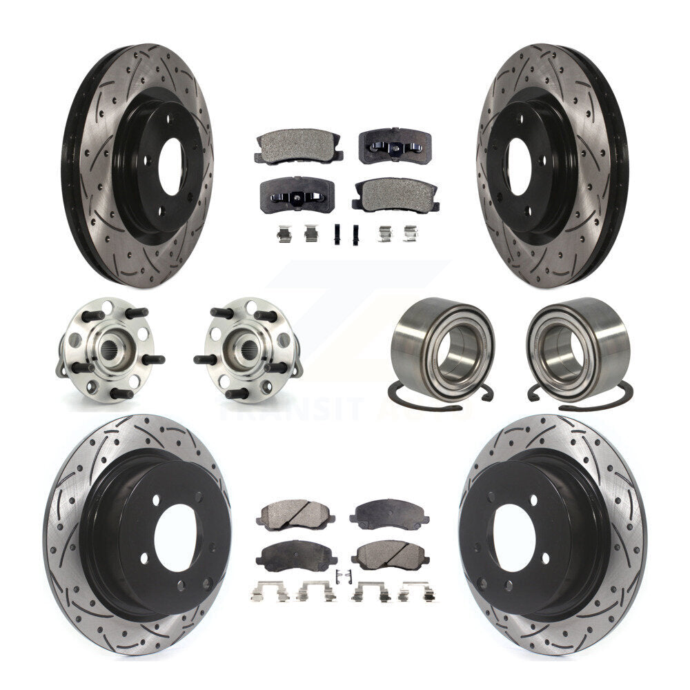 Transit Auto KBB-107338 Wheel Bearing for 2007-2017 Jeep Compass, Jeep Patriot - Front and Rear product image