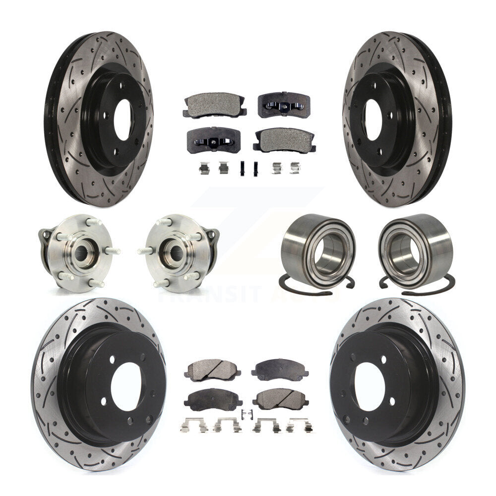 Transit Auto KBB-107352 Wheel Bearing for 2008-2013 Mitsubishi Outlander, Mitsubishi Outlander Sport - Front and Rear product image