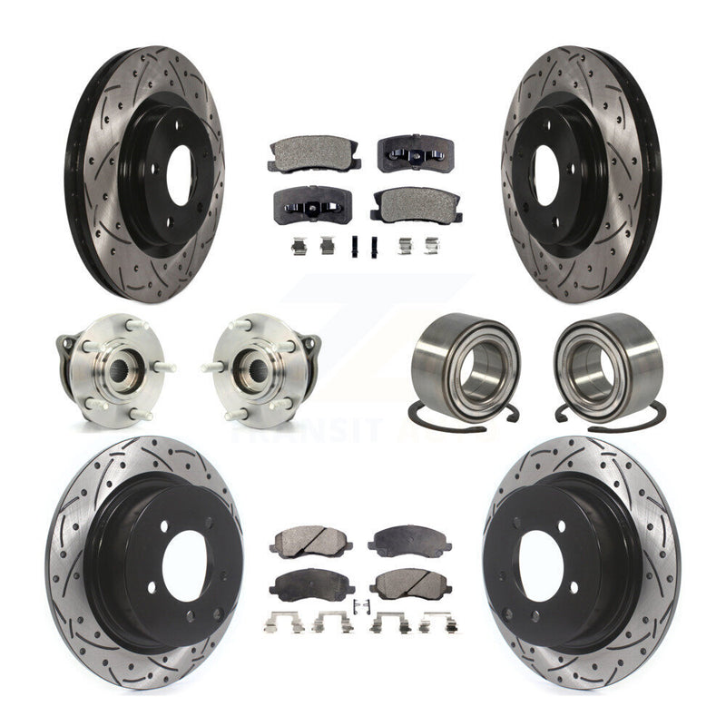 Transit Auto KBB-107352 Wheel Bearing for 2008-2013 Mitsubishi Outlander, Mitsubishi Outlander Sport - Front and Rear product image