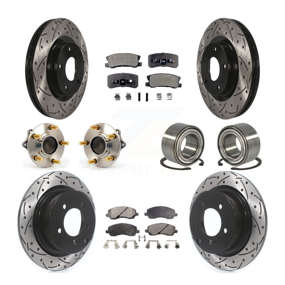 Transit Auto KBB-107357 Wheel Bearing for 2008-2016 Mitsubishi Lancer, Mitsubishi Outlander, Mitsubishi Outlander Sport - Front and Rear product image