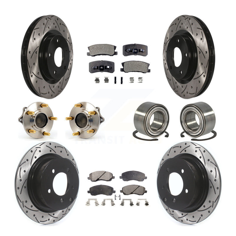 Transit Auto KBB-107357 Wheel Bearing for 2008-2016 Mitsubishi Lancer, Mitsubishi Outlander, Mitsubishi Outlander Sport - Front and Rear product image