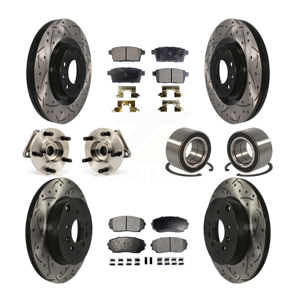 Transit Auto KBB-107369 Wheel Bearing for 2007-2015 Mazda CX-9 - Front and Rear product image