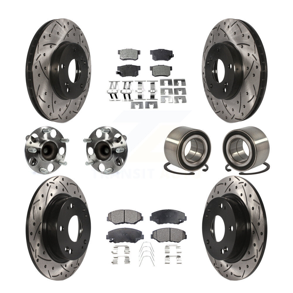 Transit Auto KBB-107370 Wheel Bearing for 2013-2015 Honda Civic - Front and Rear product image