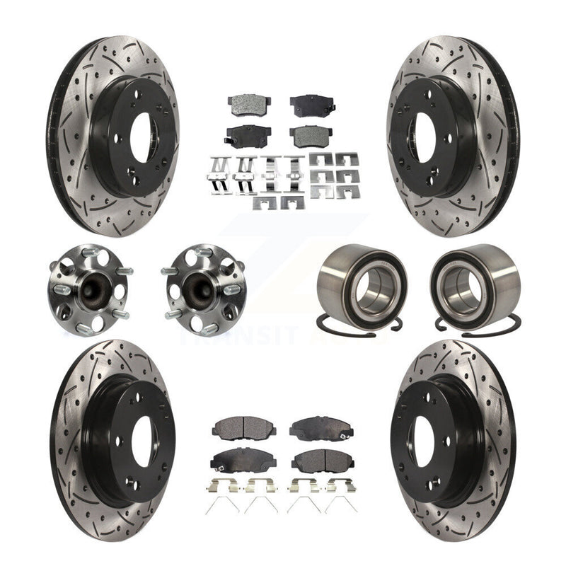 Transit Auto KBB-107371 Wheel Bearing for 2012-2014 Honda Civic - Front and Rear product image
