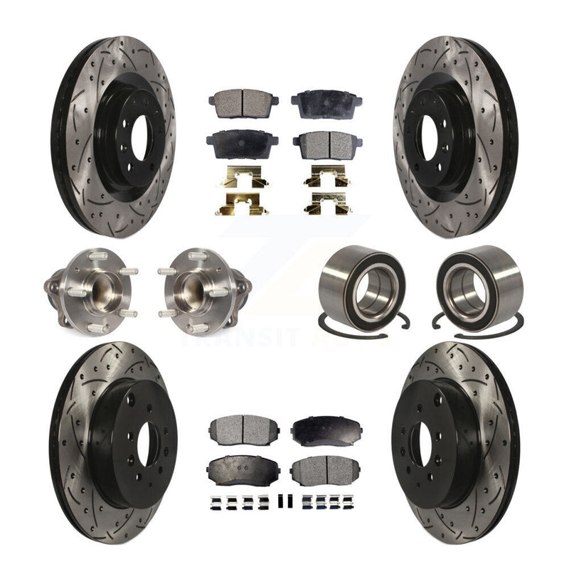 Transit Auto KBB-107376 Wheel Bearing for 2007-2015 Mazda CX-9 - Front and Rear product image