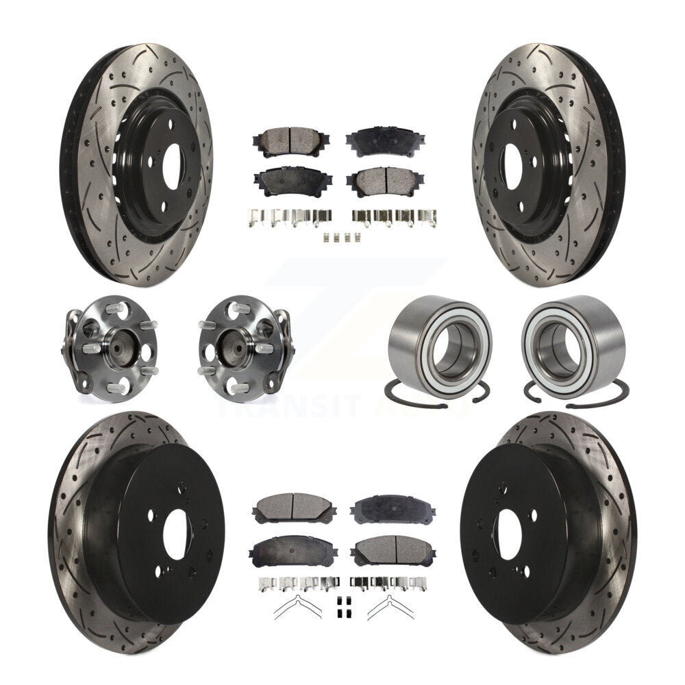Transit Auto KBB-107377 Wheel Bearing for 2011-2020 Toyota Sienna - Front and Rear product image