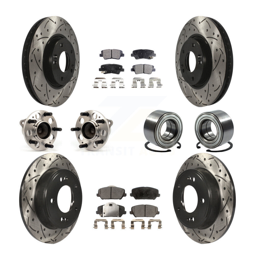 Transit Auto KBB-107384 Wheel Bearing for 2014-2016 Kia Forte, Kia Forte Koup, Kia Forte5 - Front and Rear product image