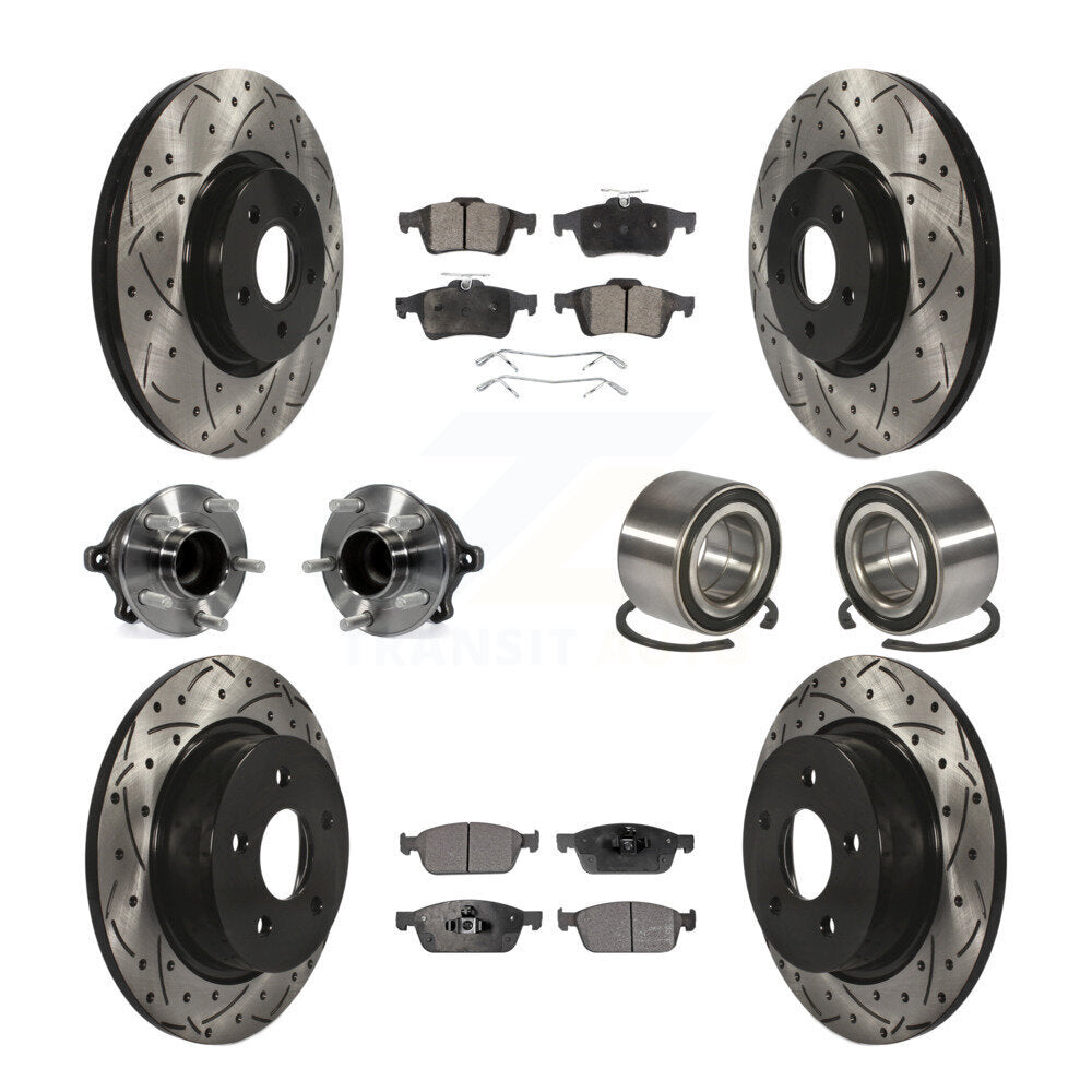 Transit Auto KBB-107392 Wheel Bearing for 2013-2016 Ford Escape - Front and Rear product image