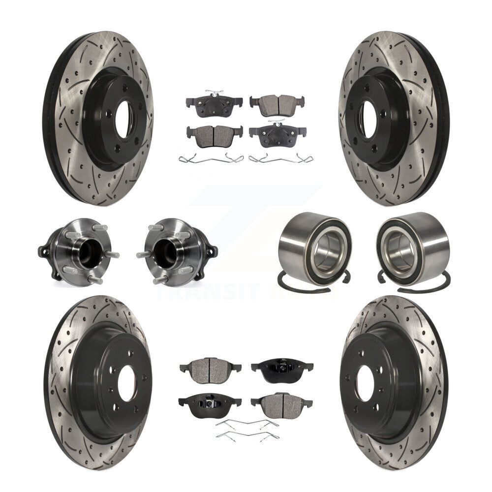Transit Auto KBB-107395 Wheel Bearing for 2017-2019 Ford Escape - Front and Rear product image