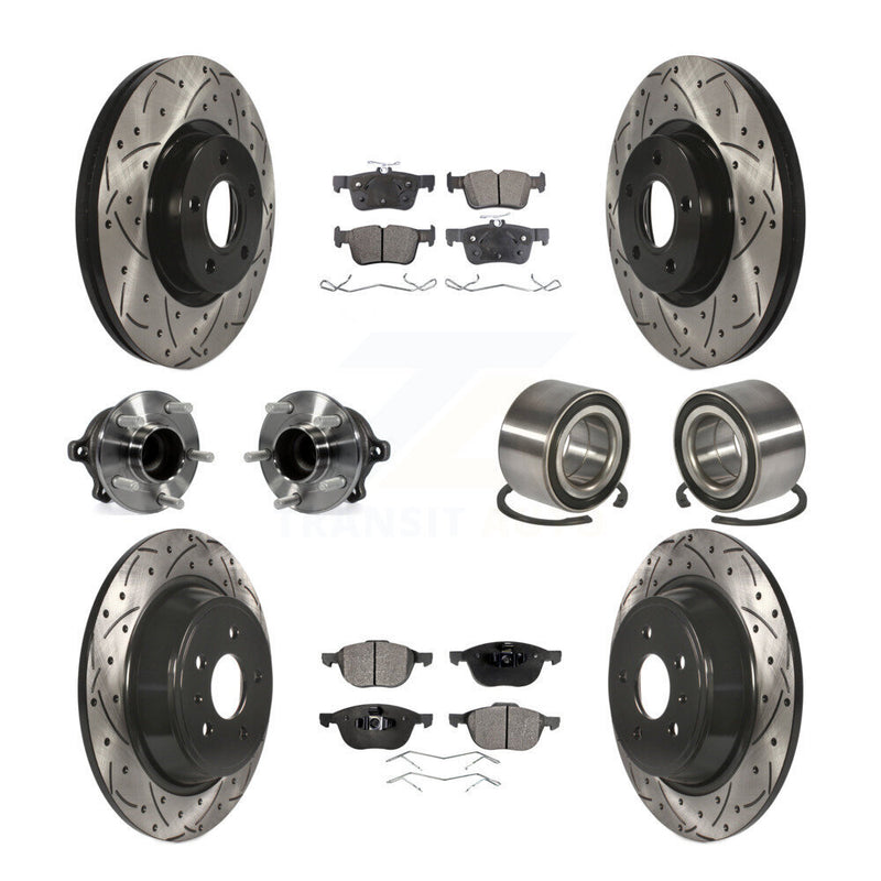 Transit Auto KBB-107395 Wheel Bearing for 2017-2019 Ford Escape - Front and Rear product image