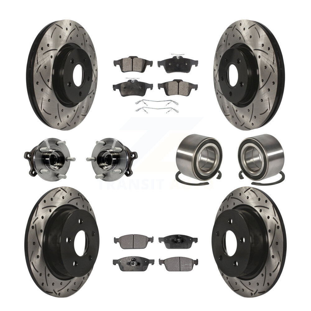 Transit Auto KBB-107396 Wheel Bearing for 2013-2016 Ford Escape - Front and Rear product image