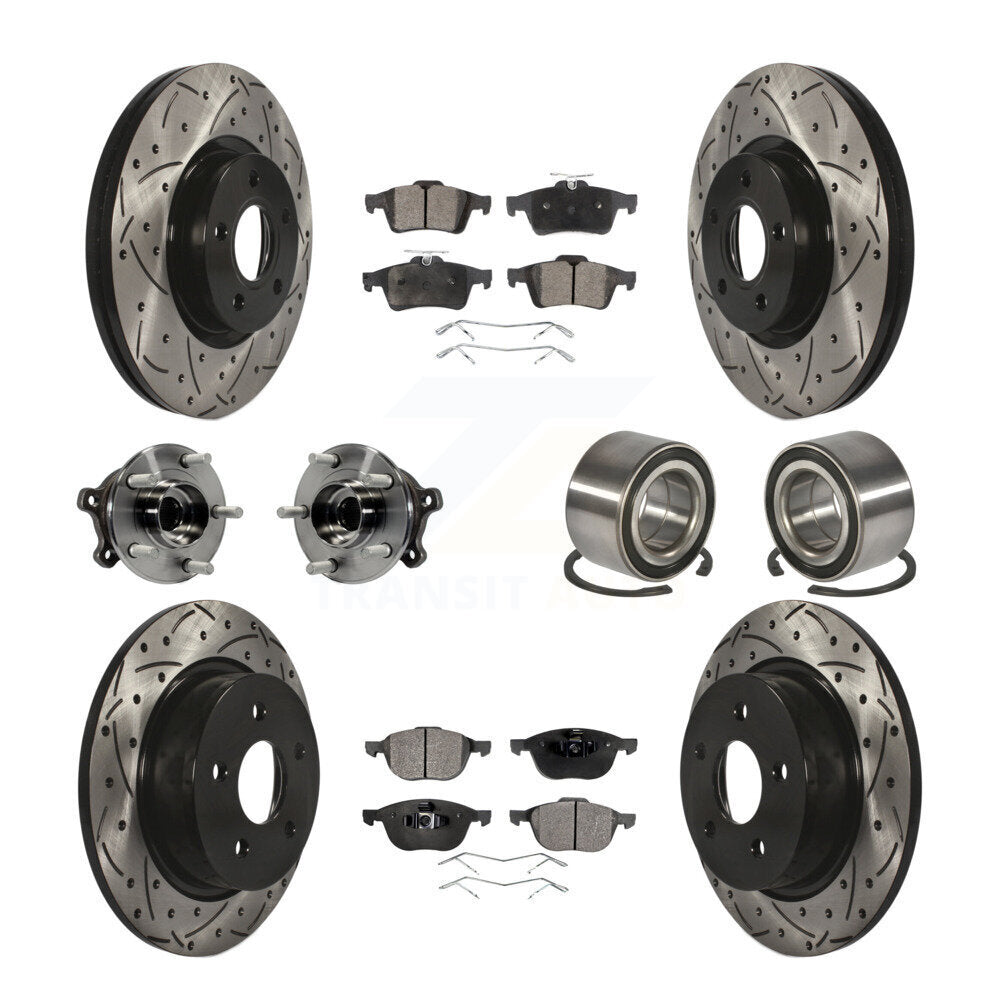 Transit Auto KBB-107398 Wheel Bearing for 2015-2016 Ford Escape - Front and Rear product image