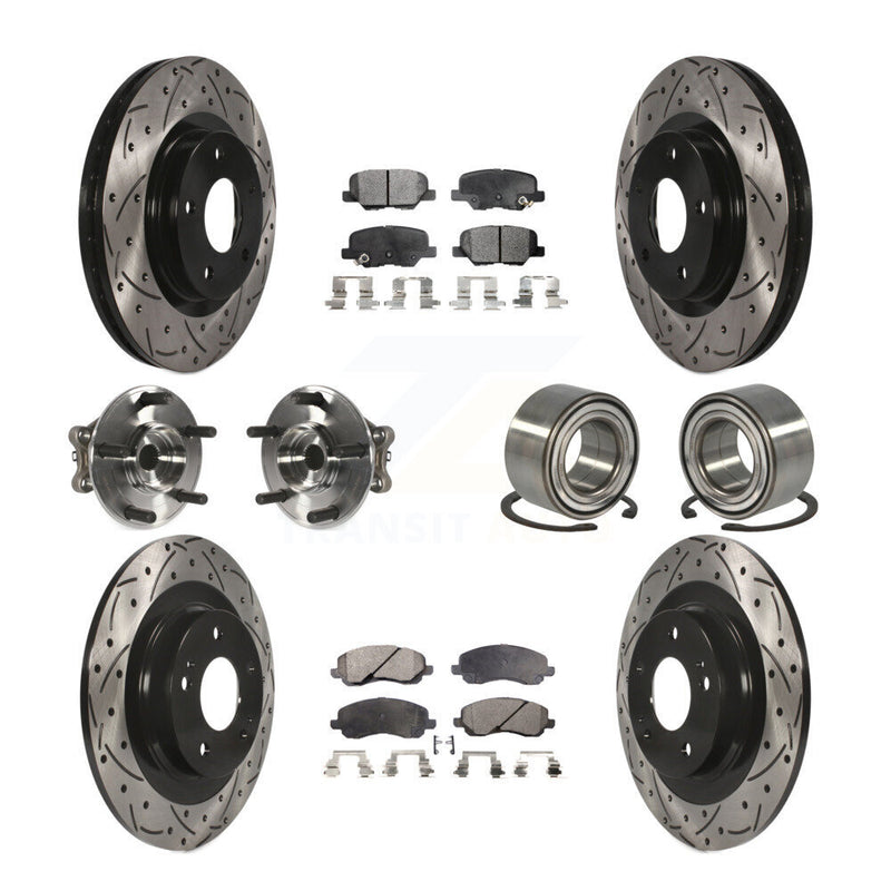 Transit Auto KBB-107417 Wheel Bearing for 2013-2021 Mitsubishi RVR, Mitsubishi Outlander, Mitsubishi Outlander Sport - Front and Rear product image