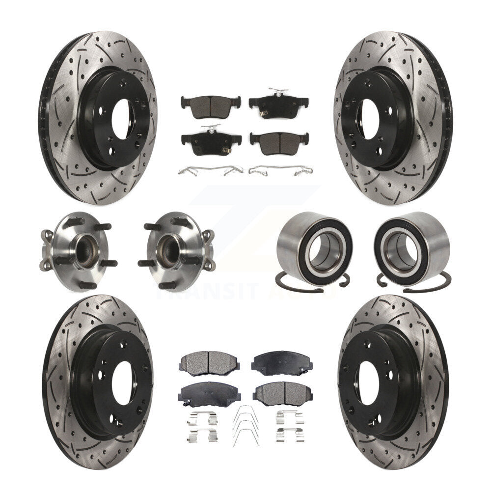 Transit Auto KBB-107418 Wheel Bearing for 2016-2021 Honda Civic - Front and Rear product image