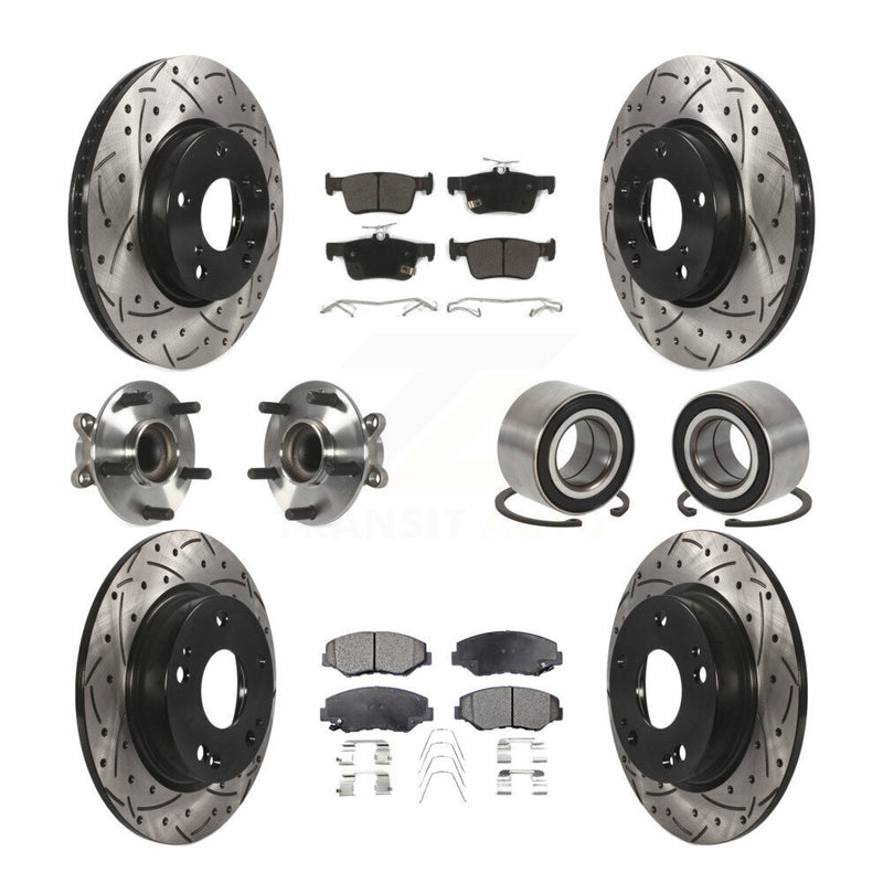 Transit Auto KBB-107418 Wheel Bearing for 2016-2021 Honda Civic - Front and Rear product image