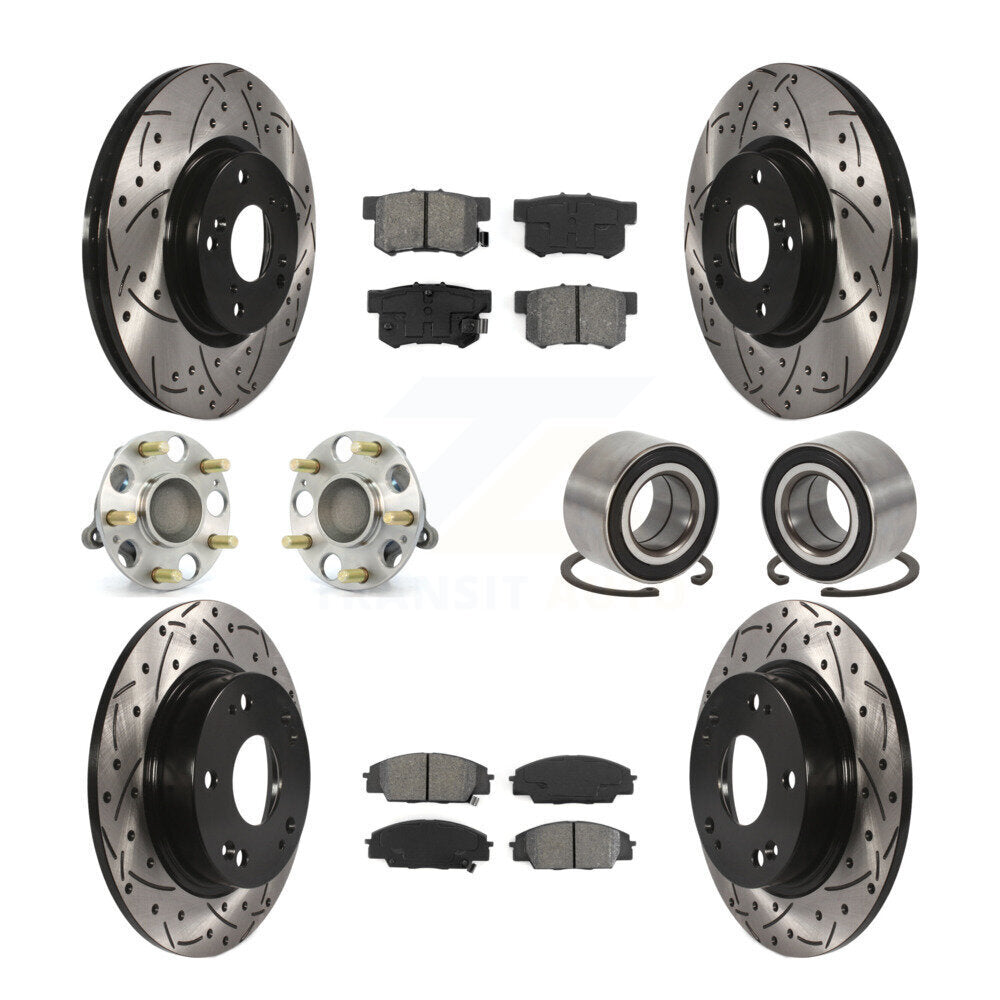 Transit Auto KBB-107427 Wheel Bearing for 2006-2011 Acura CSX, Honda Civic - Front and Rear product image