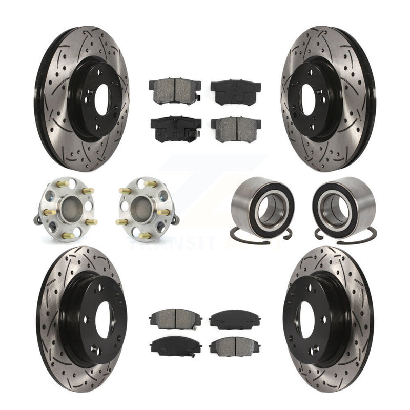 Transit Auto KBB-107427 Wheel Bearing for 2006-2011 Acura CSX, Honda Civic - Front and Rear product image