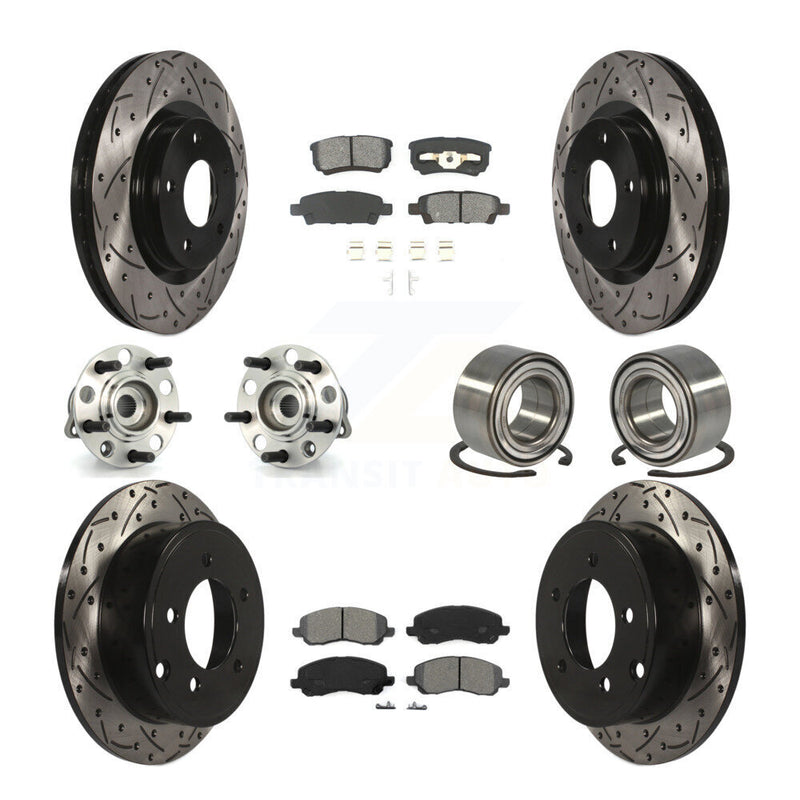 Transit Auto KBB-107436 Wheel Bearing for 2007-2017 Jeep Compass, Dodge Caliber, Jeep Patriot - Front and Rear product image