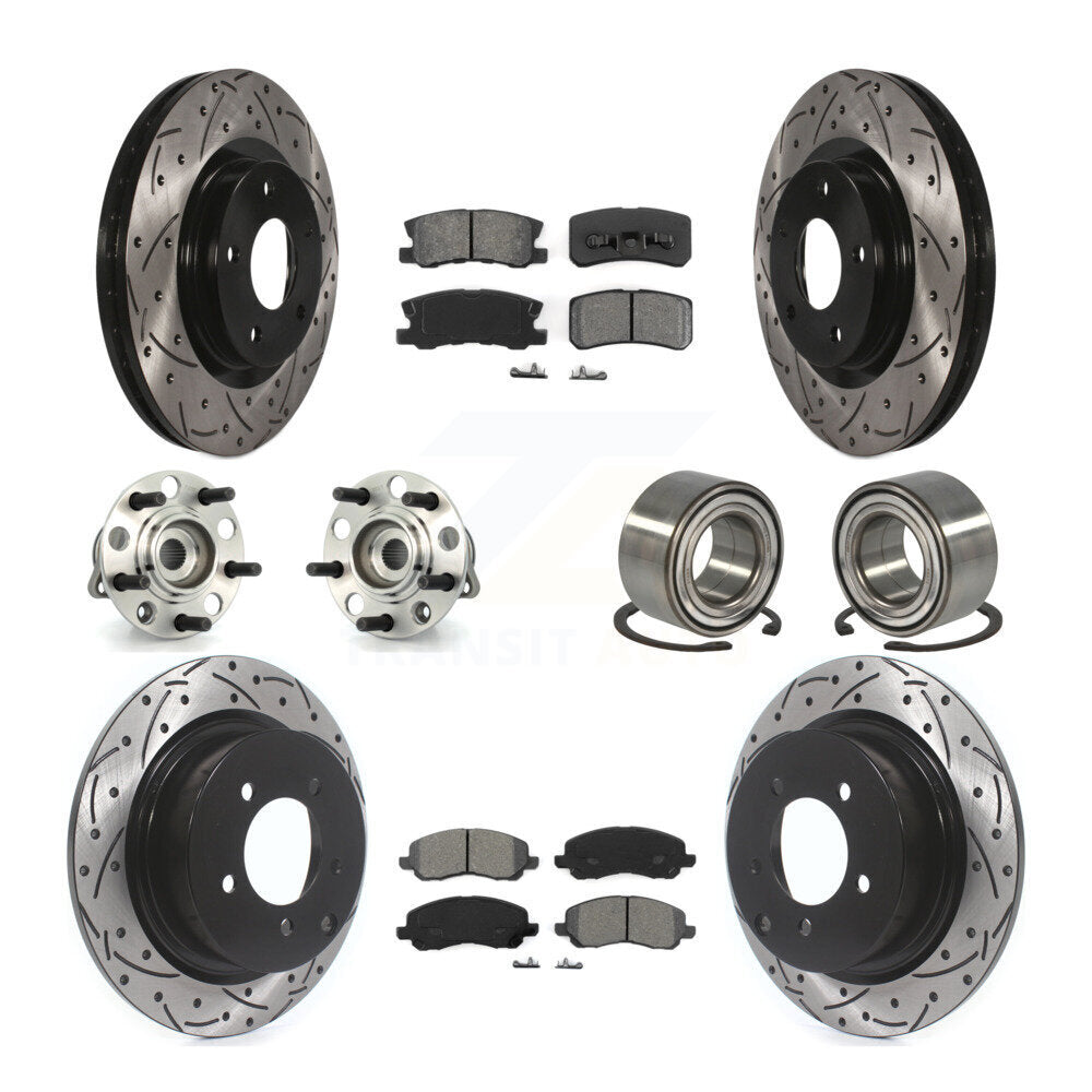 Transit Auto KBB-107437 Wheel Bearing for 2007-2017 Jeep Compass, Jeep Patriot - Front and Rear product image