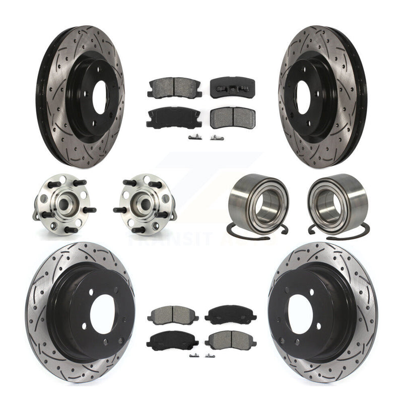 Transit Auto KBB-107437 Wheel Bearing for 2007-2017 Jeep Compass, Jeep Patriot - Front and Rear product image