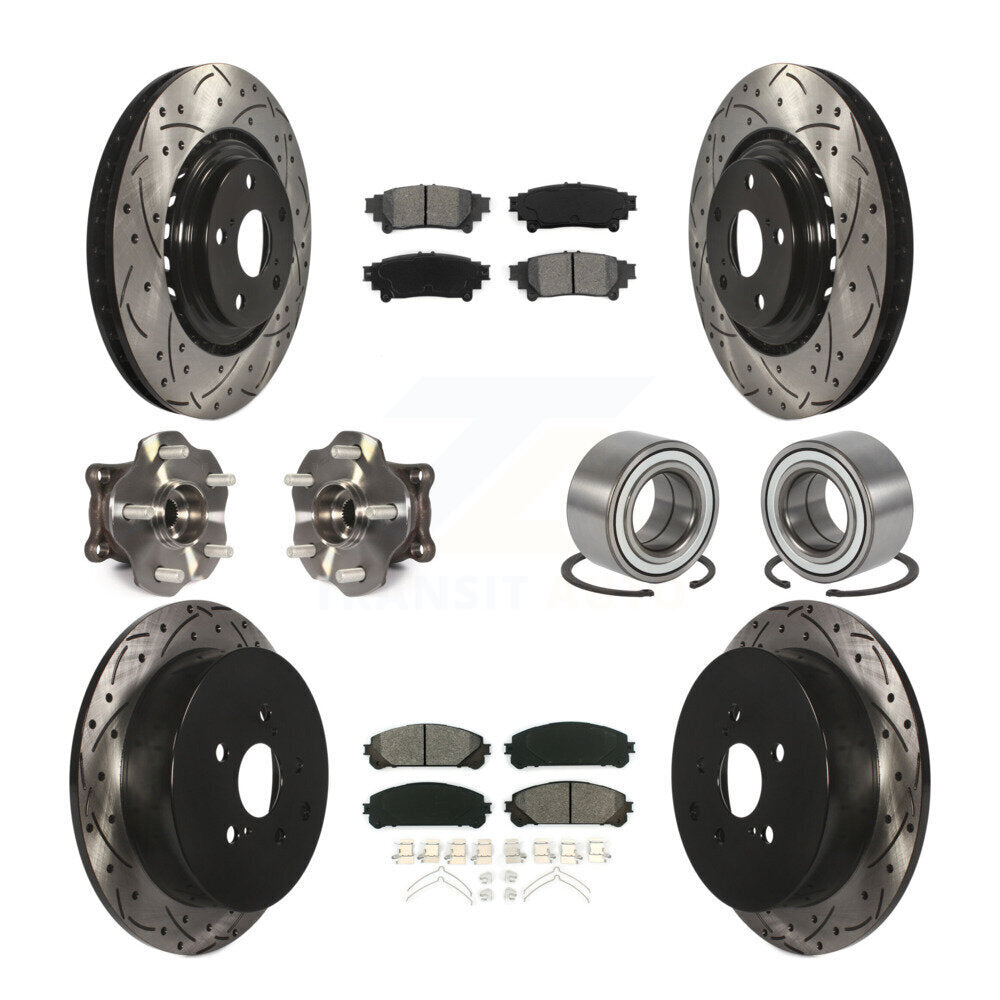 Transit Auto KBB-107443 Wheel Bearing for 2010-2019 Toyota Highlander, Lexus RX350, Lexus RX450h - Front and Rear product image