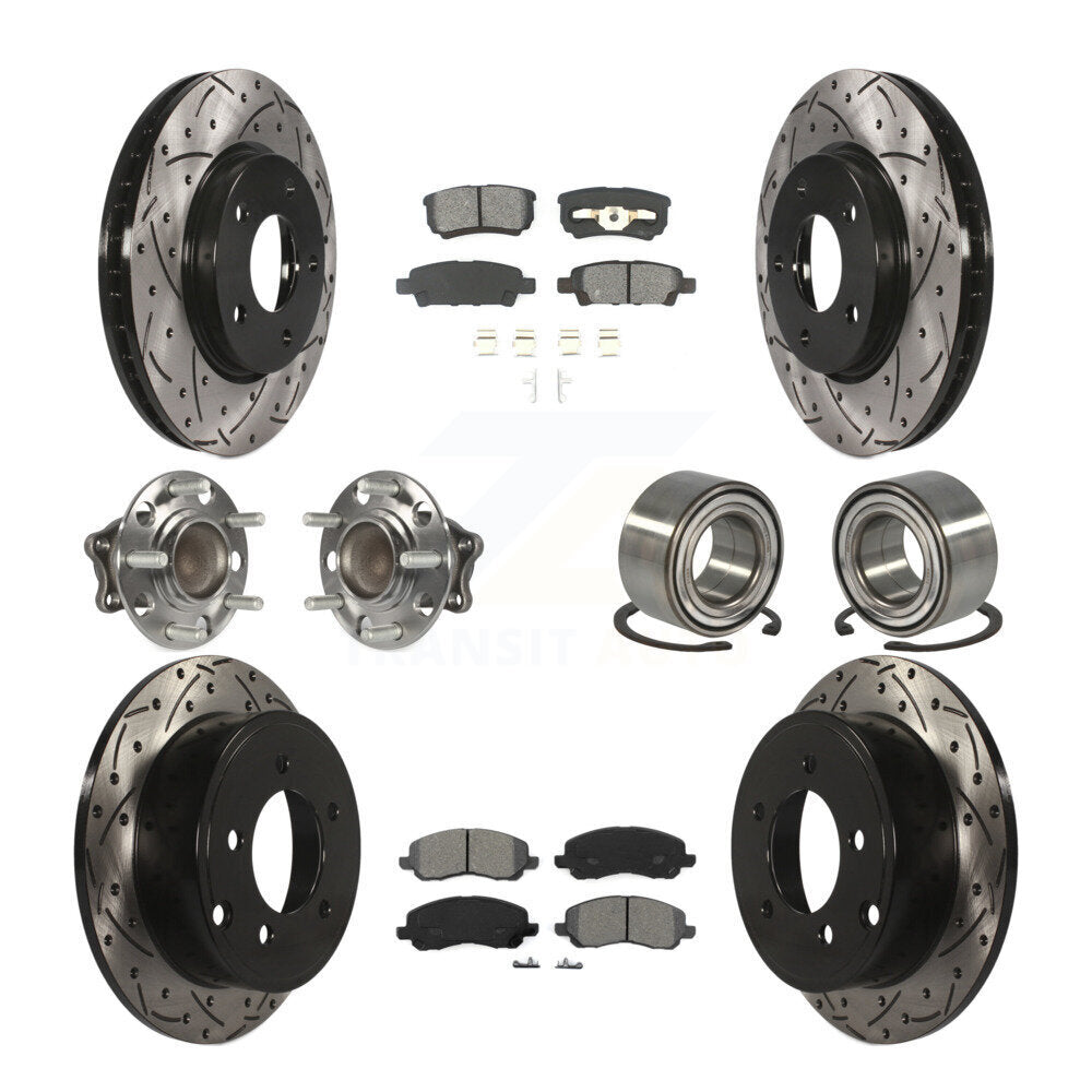 Transit Auto KBB-107445 Wheel Bearing for 2008-2009 Mitsubishi Lancer - Front and Rear product image
