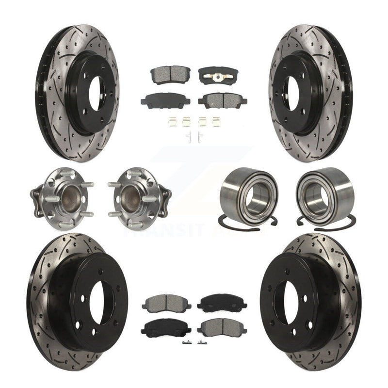 Transit Auto KBB-107445 Wheel Bearing for 2008-2009 Mitsubishi Lancer - Front and Rear product image