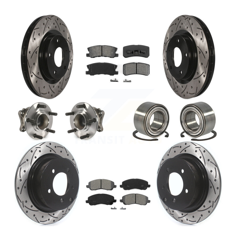 Transit Auto KBB-107446 Wheel Bearing for 2008-2013 Mitsubishi Outlander - Front and Rear product image