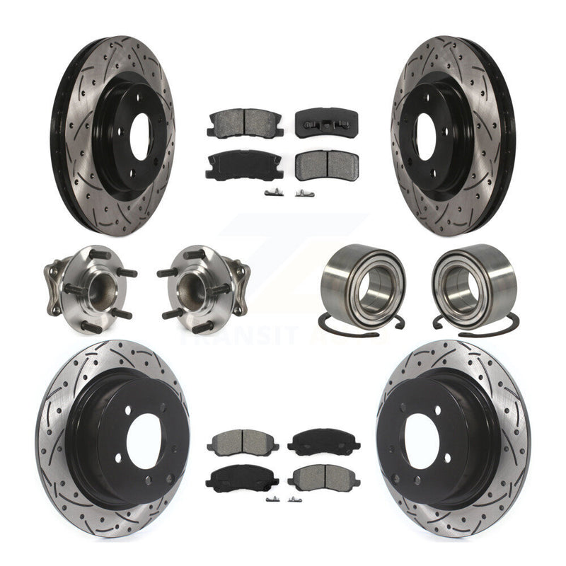 Transit Auto KBB-107446 Wheel Bearing for 2008-2013 Mitsubishi Outlander - Front and Rear product image