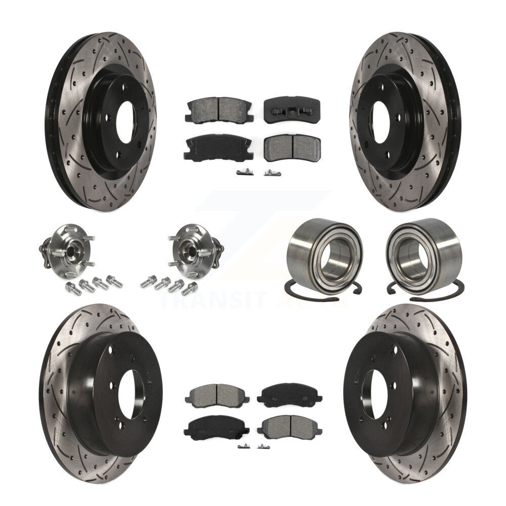 Transit Auto KBB-107450 Wheel Bearing for 2007-2013 Mitsubishi Outlander - Front and Rear product image