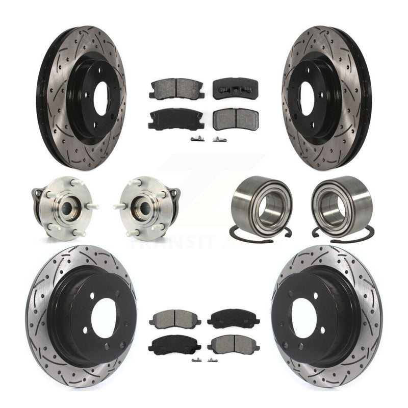 Transit Auto KBB-107451 Wheel Bearing for 2008-2013 Mitsubishi Outlander, Mitsubishi Outlander Sport - Front and Rear product image