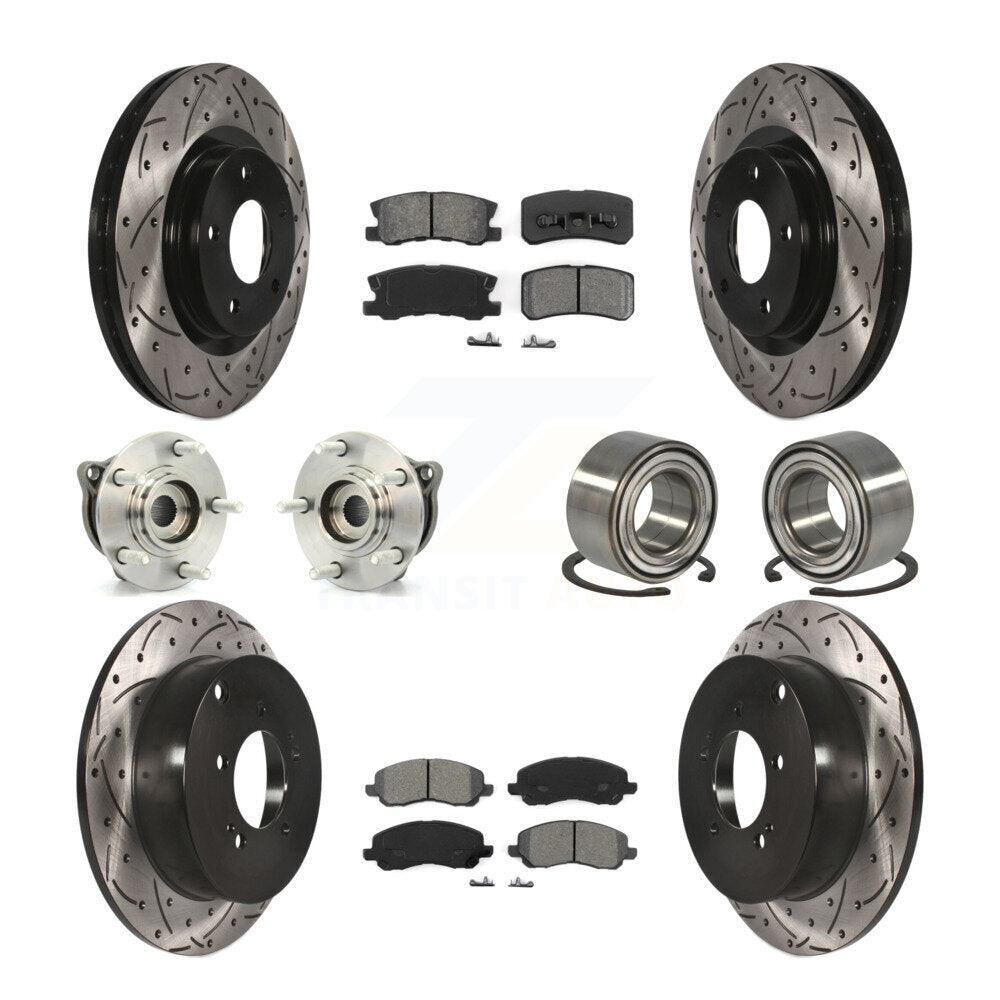 Transit Auto KBB-107452 Wheel Bearing for 2007-2013 Mitsubishi Outlander - Front and Rear product image