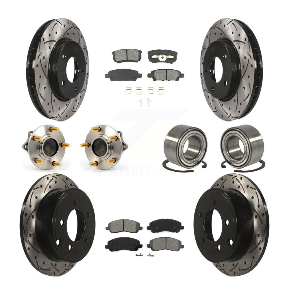 Transit Auto KBB-107454 Wheel Bearing for 2008-2016 Mitsubishi Lancer - Front and Rear product image