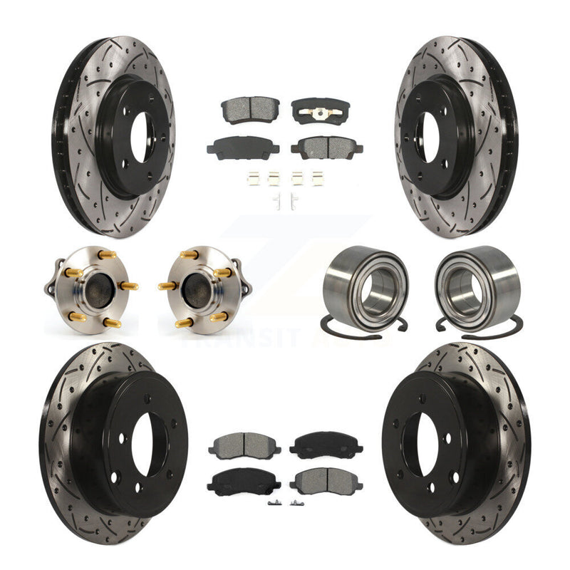 Transit Auto KBB-107454 Wheel Bearing for 2008-2016 Mitsubishi Lancer - Front and Rear product image