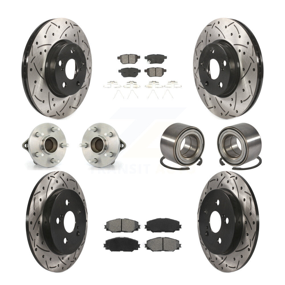 Transit Auto KBB-107458 Wheel Bearing for 2009-2019 Toyota Corolla, Toyota Matrix, Pontiac Vibe - Front and Rear product image