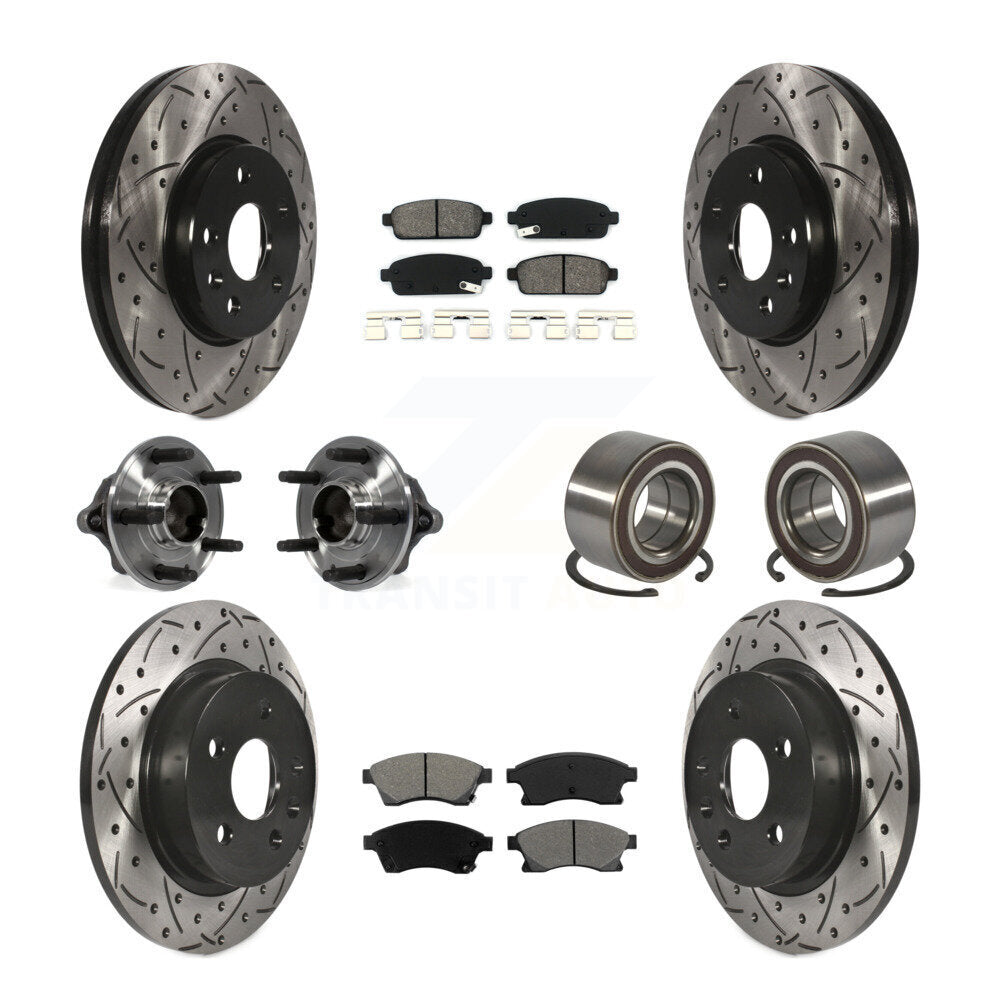 Transit Auto KBB-107466 Wheel Bearing for 2013-2015 Chevrolet Sonic - Front and Rear product image