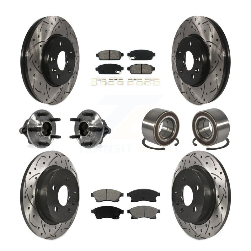 Transit Auto KBB-107466 Wheel Bearing for 2013-2015 Chevrolet Sonic - Front and Rear product image