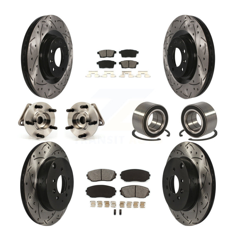 Transit Auto KBB-107468 Wheel Bearing for 2007-2015 Mazda CX-9 - Front and Rear product image