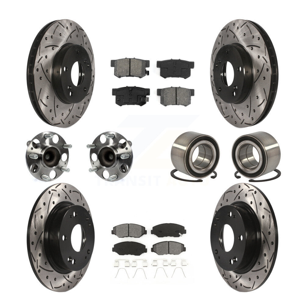 Transit Auto KBB-107469 Wheel Bearing for 2013-2015 Honda Civic - Front and Rear product image