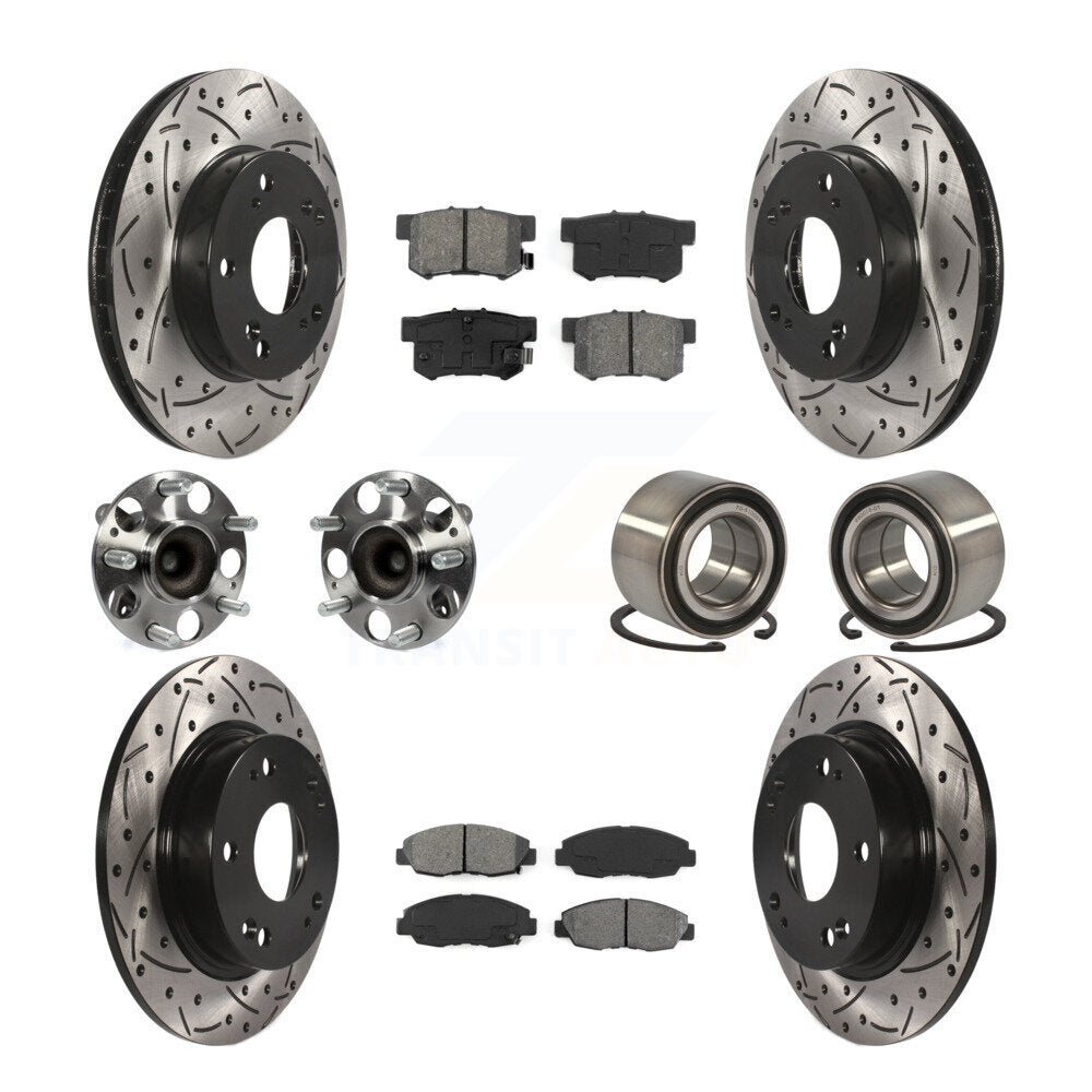 Transit Auto KBB-107470 Wheel Bearing for 2012-2014 Honda Civic - Front and Rear product image