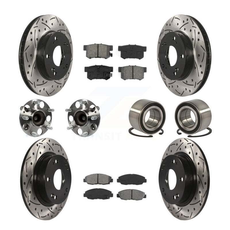 Transit Auto KBB-107470 Wheel Bearing for 2012-2014 Honda Civic - Front and Rear product image