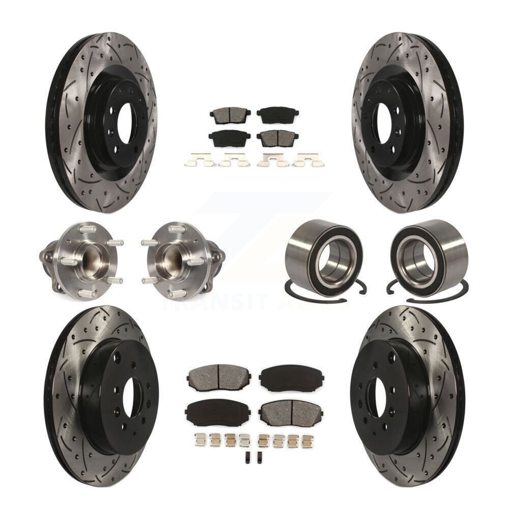 Transit Auto KBB-107475 Wheel Bearing for 2007-2015 Mazda CX-9 - Front and Rear product image